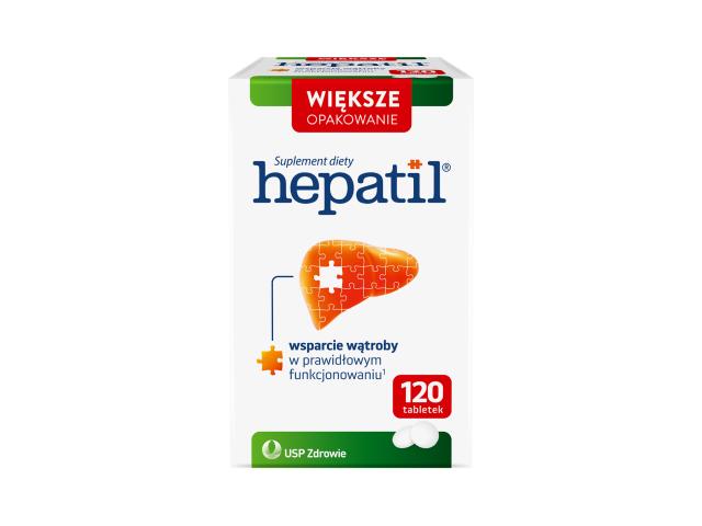 Hepatil interakcje ulotka tabletki - 120 tabl.