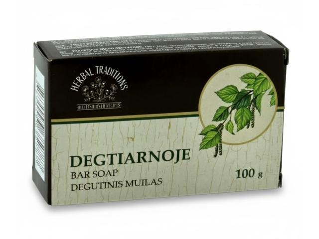 Herbal Traditions Mydło w kostce dziegciowe interakcje ulotka mydło 100 g