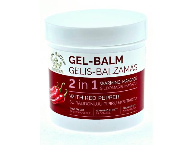 Herbal Traditions Żel-balsam do ciała rozgrzewający z ekstraktem z czerwonej papryki 2w1 interakcje ulotka balsam - 250 ml