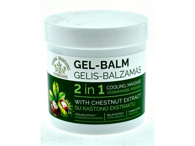 Herbal Traditions Żel-balsam z kasztanowcem 2w1 interakcje ulotka balsam - 250 ml