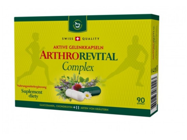 Herbamedicus Arthrorevita Complex interakcje ulotka kapsułki - 90 kaps.