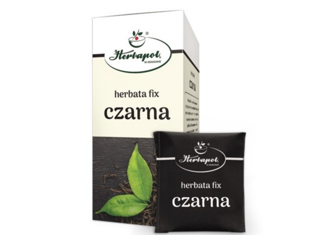 Herbata czarna fix interakcje ulotka herbata  20 sasz. po 1.8 g