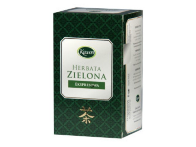 Herbata zielona interakcje ulotka  2 g 20 toreb.