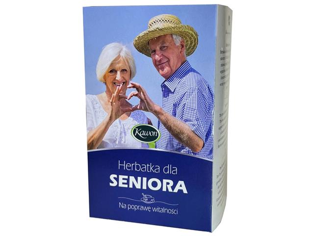 Herbatka dla Seniora interakcje ulotka zioła do zaparzania w saszetkach  20 sasz. po 2 g
