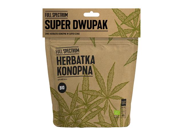 Herbatka konopna BIO interakcje ulotka   40 g | + 40 g