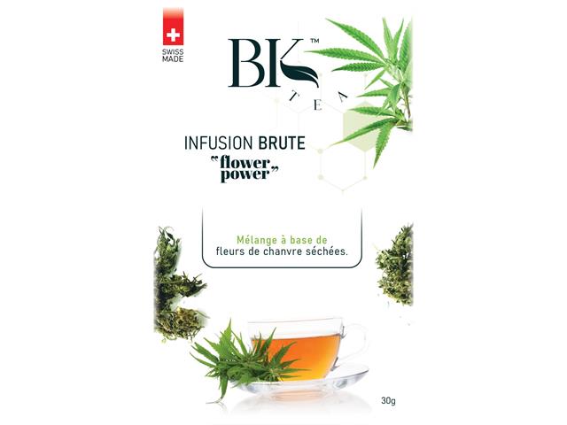 Herbatka konopna BK Brute Flower Power interakcje ulotka herbata - 30 g