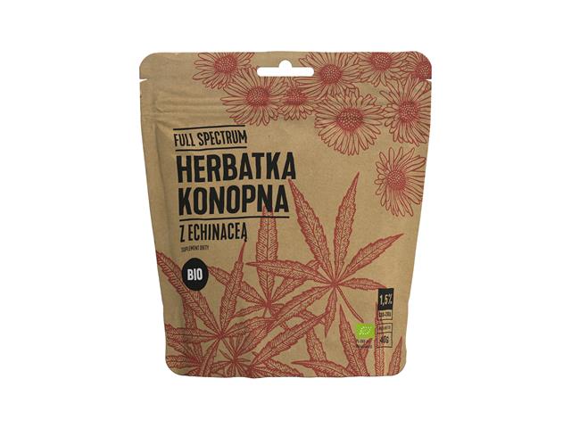 Herbatka konopna z echinaceą Bio interakcje ulotka   40 g