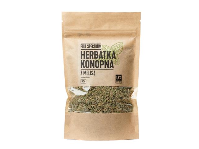 Herbatka Konopna z Melisą interakcje ulotka   50 g