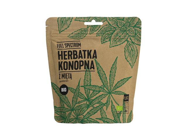 Herbatka konopna z miętą Bio interakcje ulotka herbata  40 g