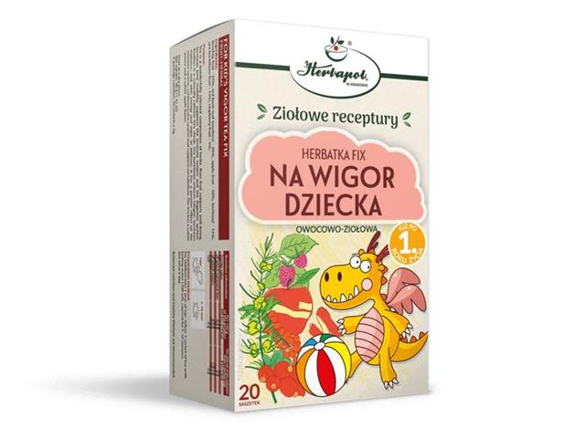 Herbatka Na Wigor Dziecka Fix interakcje ulotka   20 sasz.