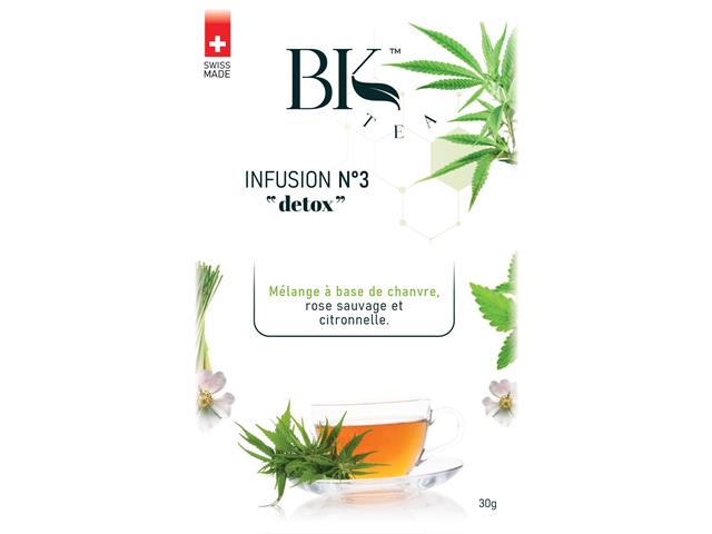 Herbatka ziołowo-konopna BK Detox interakcje ulotka herbata - 30 g