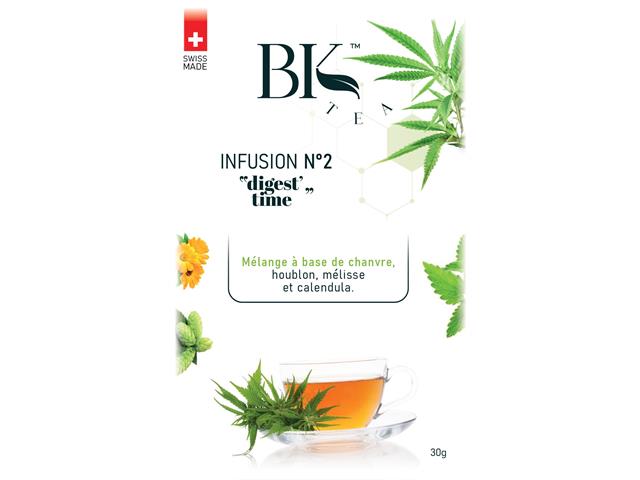 Herbatka ziołowo-konopna BK Digest Time interakcje ulotka herbata - 30 g