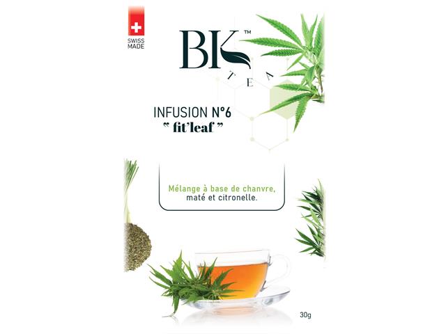 Herbatka ziołowo-konopna BK Fit Leaf interakcje ulotka herbata - 30 g