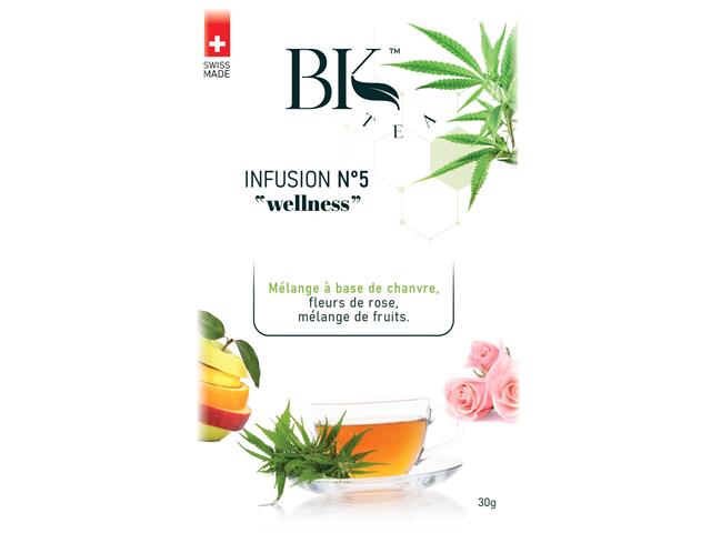 Herbatka ziołowo-konopna BK Wellness interakcje ulotka herbata - 30 g