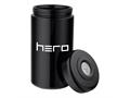 Hero Pojemnik do konopi medycznych 500 ml szklany z higrometrem bezzapachowy interakcje ulotka urządzenie  1 szt.