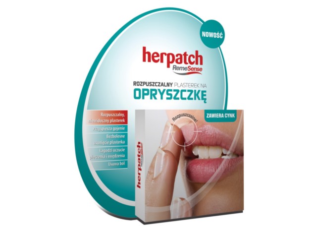 Herpatch interakcje ulotka plaster - 8 szt.