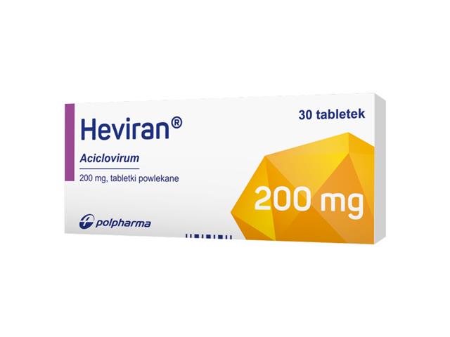 Heviran interakcje ulotka tabletki powlekane 200 mg 