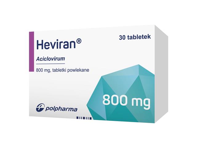 Heviran interakcje ulotka tabletki powlekane 800 mg 