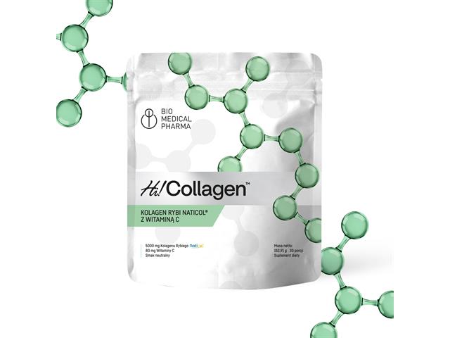 Hi! Collagen interakcje ulotka proszek do rozpuszczenia  152.91 g