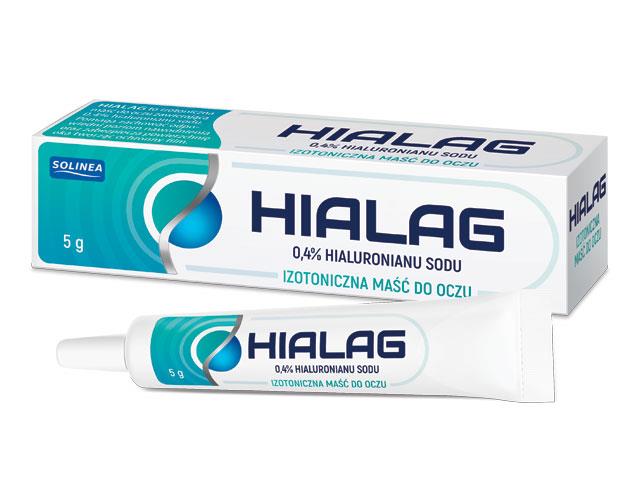 Hialag interakcje ulotka maść do oczu - 5 g