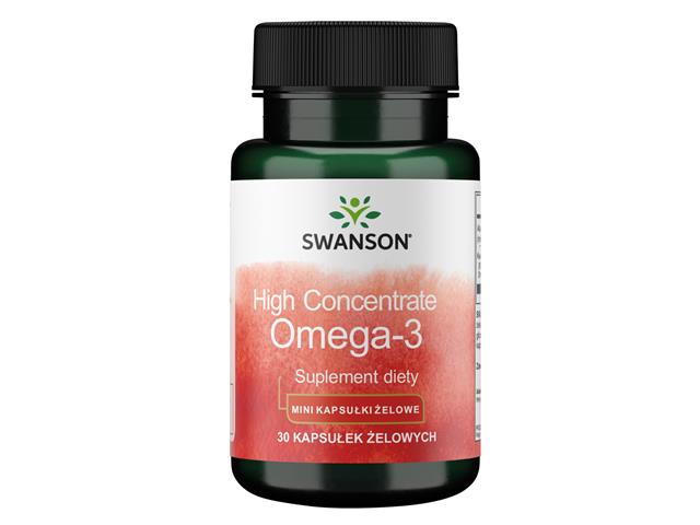 High Concentrate Omega 3 interakcje ulotka kapsułki  30 kaps.