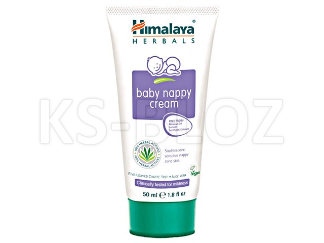 Himalaya Krem dla dzieci kojący popieluszkowe podrażnienia interakcje ulotka   50 ml