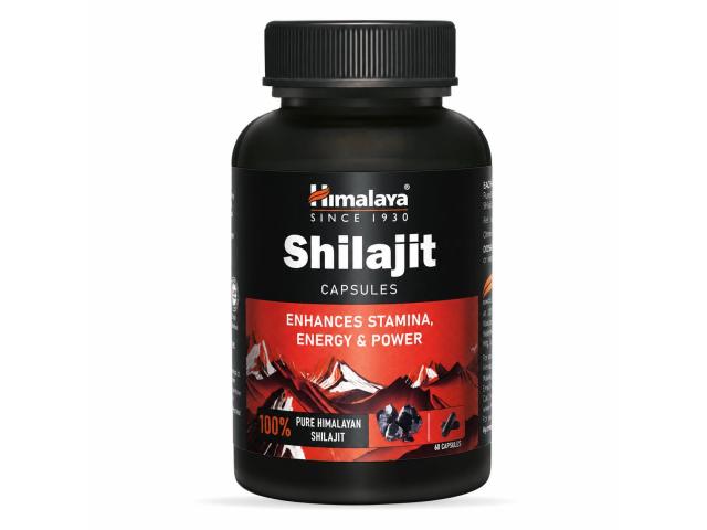 Himalaya Shilajit interakcje ulotka kapsułki 60 kaps.