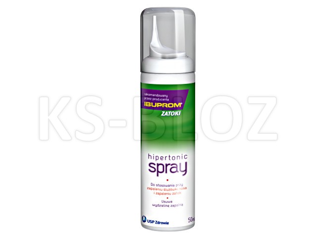 Hipertonic Spray interakcje ulotka spray  50 ml (puszka)