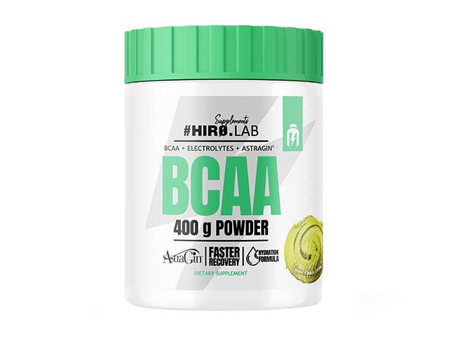 HIRO.LAB BCAA Green Apple Sorbet interakcje ulotka proszek - 400 g