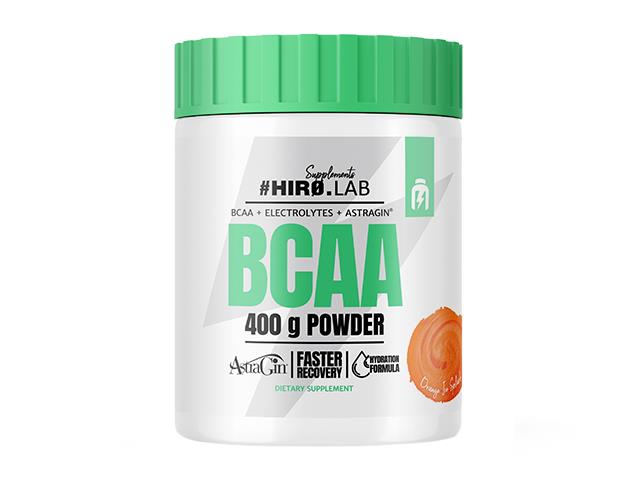 HIRO.LAB BCAA Orange Ice Splash interakcje ulotka proszek - 400 g