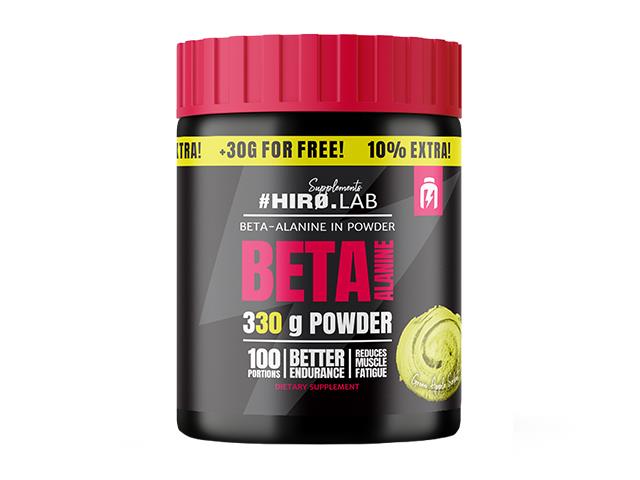 HIRO.LAB Beta Alanine o smaku Green Apple Sorbet interakcje ulotka proszek - 330 g