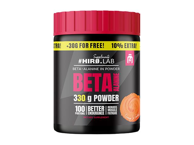 HIRO.LAB Beta Alanine o smaku Orange Ice Splash interakcje ulotka proszek  330 g