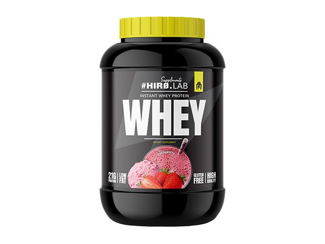 HIRO.LAB Instant Whey Protein Strawberry interakcje ulotka proszek  2 kg