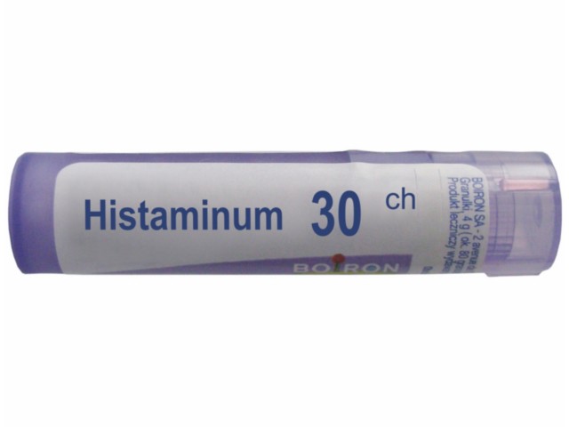Histaminum 30 CH interakcje ulotka granulki  4 g
