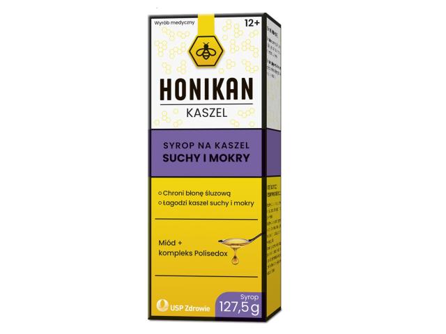 Honikan Kaszel interakcje ulotka syrop - 127,5 g