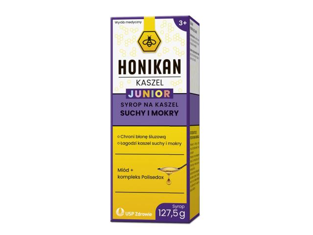 Honikan Kaszel Junior interakcje ulotka syrop - 127,5 g