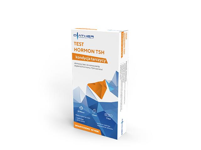 Hormon TSH Test interakcje ulotka   1 szt.