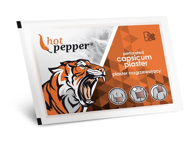 Hot Pepper Plaster rozgrzewający interakcje ulotka plaster  50 szt.