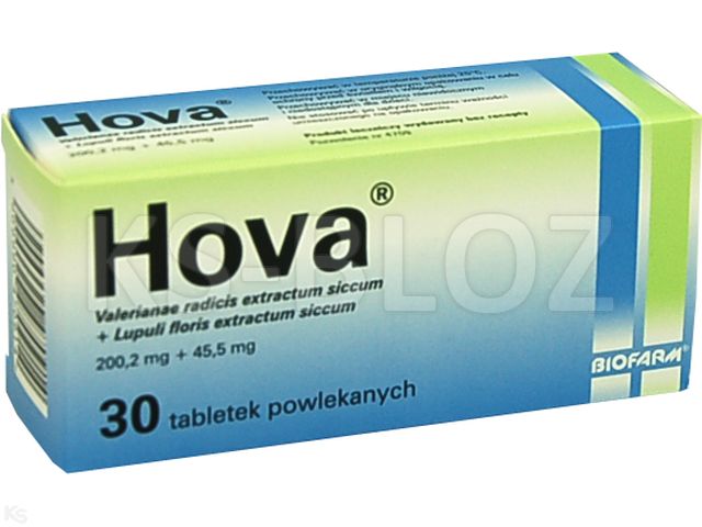 Hova interakcje ulotka tabletki powlekane 200,2mg+45,5mg 30 tabl. (blist.)