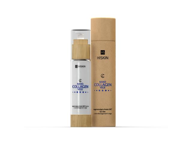HS HISKIN NANOCOLLAGEN VEGE Regenerujący Krem MC2 na noc z Nanokolagenem Vege interakcje ulotka krem - 50 ml