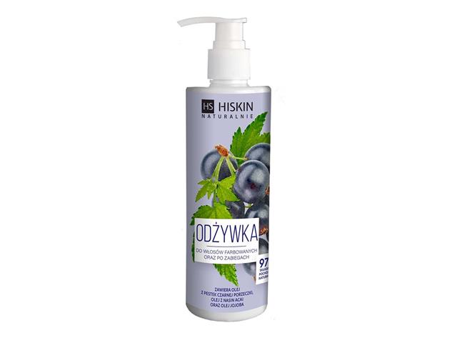 HS HISKIN NATURALNIE Odżywka do włosów farbowanych i po zabiegach interakcje ulotka odżywka - 300 ml
