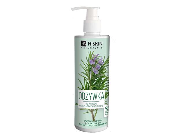 HS HISKIN NATURALNIE Odżywka do włosów przetłuszczających się interakcje ulotka odżywka - 300 ml