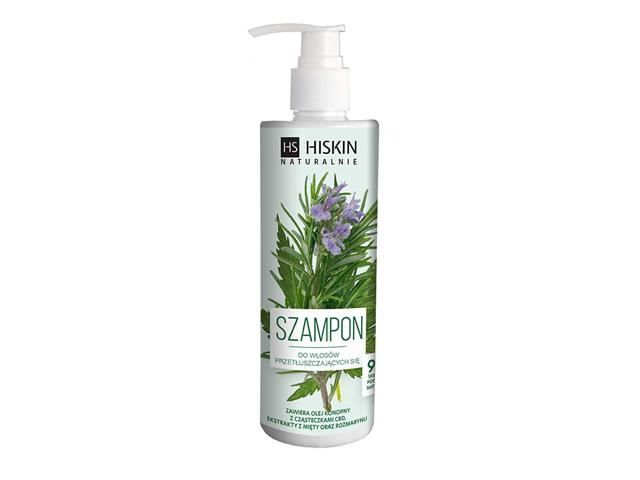 HS HISKIN NATURALNIE Szampon do włosów przetłuszczających się interakcje ulotka szampon - 300 ml