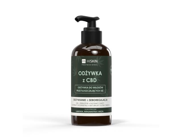 HS HISKIN Odżywka z CBD do włosów przetłuszczających się interakcje ulotka płyn - 200 ml