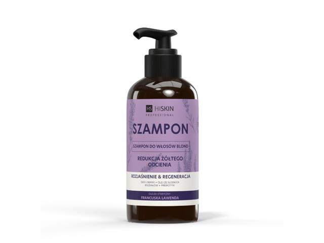 HS HISKIN PROFESSIONAL Szampon do włosów blond redukcja żółtego odcienia interakcje ulotka szampon - 250 ml