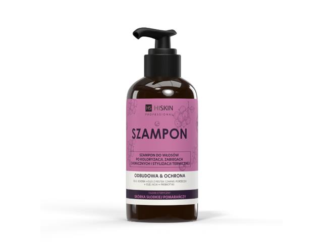 HS HISKIN PROFESSIONAL Szampon do włosów po koloryzacji i zabiegach chemicznych interakcje ulotka szampon - 250 ml