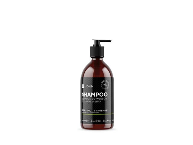 HS HISKIN Szampon do włosów z jonami srebra Rabarbar & Bergamotka interakcje ulotka szampon - 250 ml