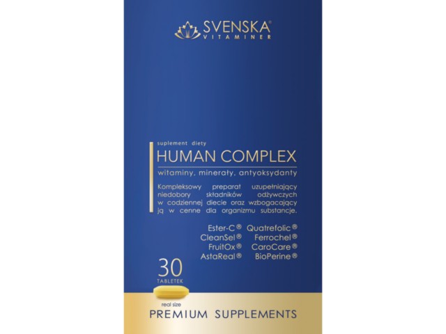 Human Complex interakcje ulotka tabletki powlekane - 30 tabl. (1 blist. po 30 tabl.)