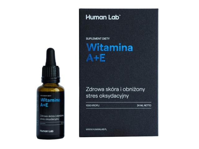 Human Lab Witamina A + E interakcje ulotka krople - 24 ml