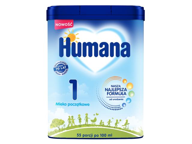 Humana 1 5hmo Mleko początkowe interakcje ulotka proszek - 750 g